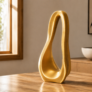 Sculpture Abstraite Minérale