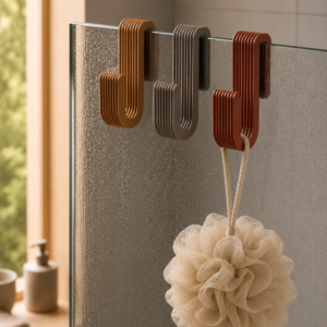 Crochet pour paroi de douche