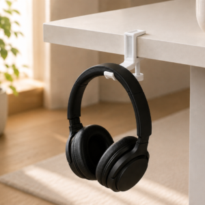 Porte casque pour étagère